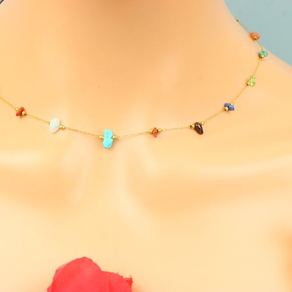 Delicate & Contemporary Necklace Chain, A Lovely Choice for Women, EVCH1111 - Picture 10 of 15